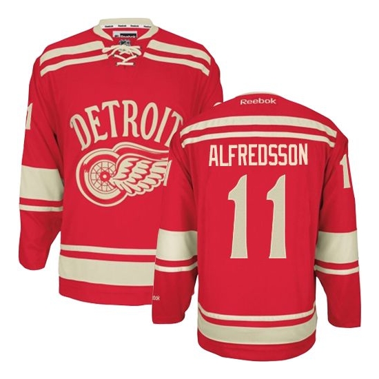 Daniel Alfredsson Detroit Red Wings Authentic 2014 Winter Classic Reebok Jersey - Red