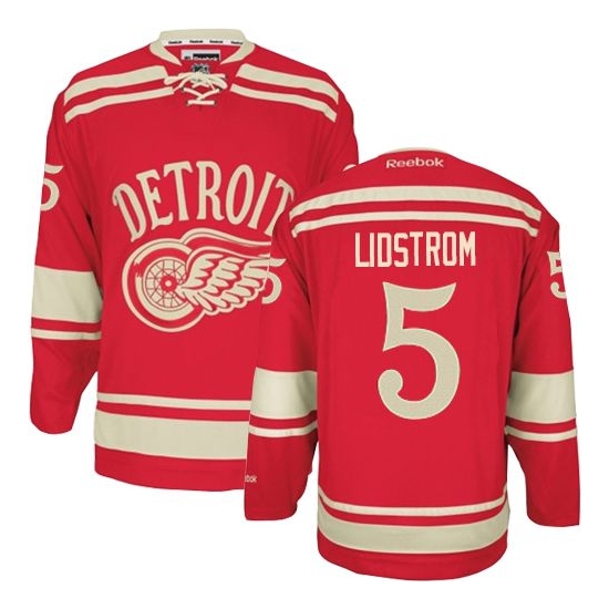 Nicklas Lidstrom Detroit Red Wings Authentic 2014 Winter Classic Reebok Jersey - Red