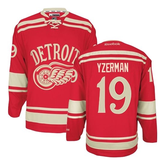 Steve Yzerman Detroit Red Wings Youth Premier 2014 Winter Classic Reebok Jersey - Red