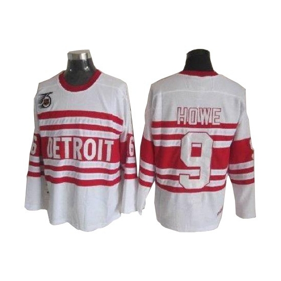 Gordie Howe Detroit Red Wings Authentic Throwback CCM Jersey - White
