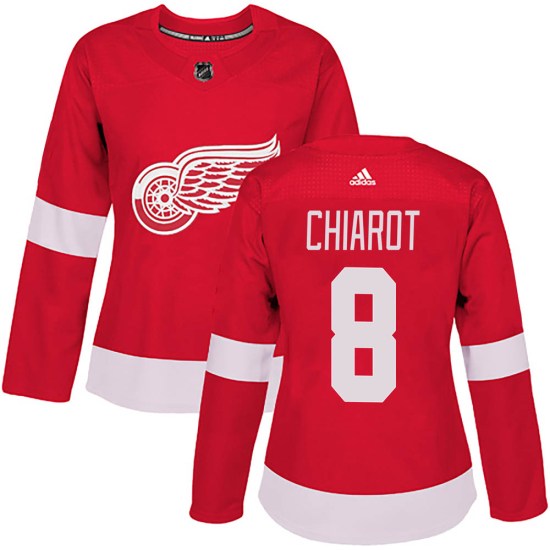 Ben Chiarot Detroit Red Wings Women's Authentic Home Adidas Jersey - Red