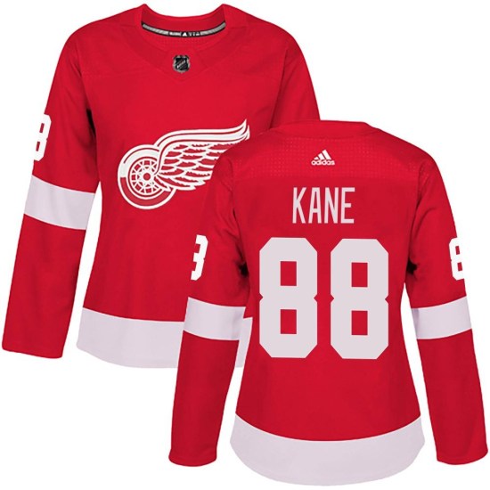 Patrick Kane Detroit Red Wings Women's Authentic Home Adidas Jersey - Red