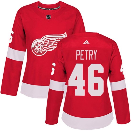 Jeff Petry Detroit Red Wings Women's Authentic Home Adidas Jersey - Red
