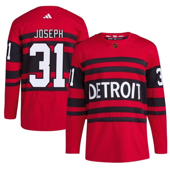 Curtis Joseph Detroit Red Wings Youth Authentic Reverse Retro 2.0 Adidas Jersey - Red