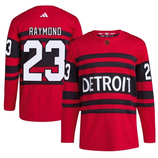 Lucas Raymond Detroit Red Wings Youth Authentic Reverse Retro 2.0 Adidas Jersey - Red