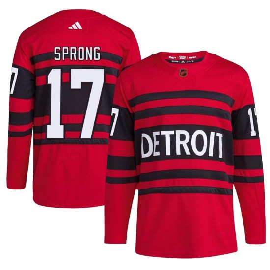 Daniel Sprong Detroit Red Wings Youth Authentic Reverse Retro 2.0 Adidas Jersey - Red