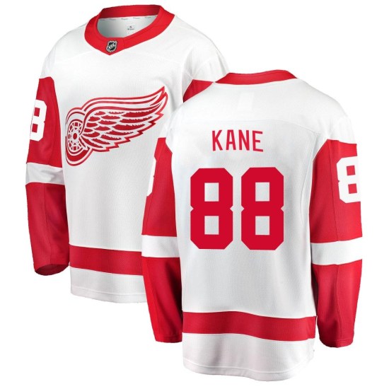 Patrick Kane Detroit Red Wings Breakaway Away Fanatics Branded Jersey - White