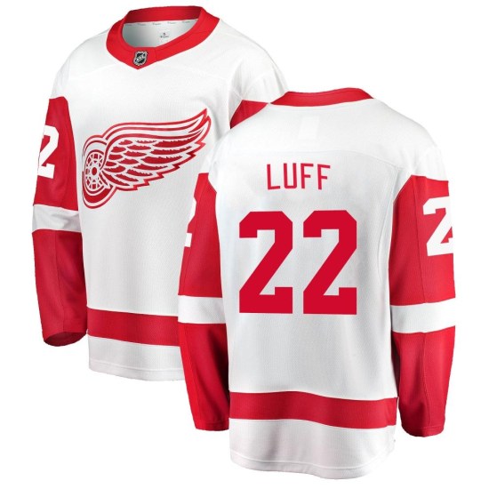 Matt Luff Detroit Red Wings Breakaway Away Fanatics Branded Jersey - White