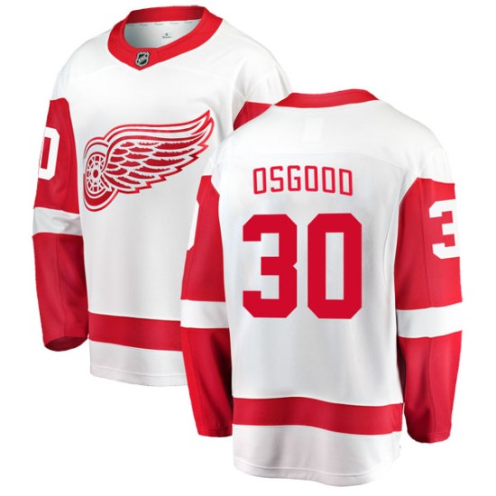 Chris Osgood Detroit Red Wings Breakaway Away Fanatics Branded Jersey - White