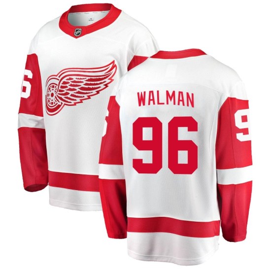 Jake Walman Detroit Red Wings Breakaway Away Fanatics Branded Jersey - White