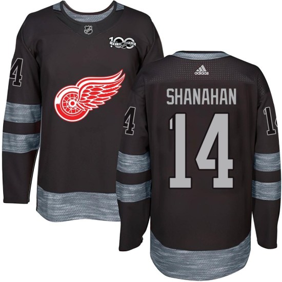 Brendan Shanahan Detroit Red Wings Authentic 1917-2017 100th Anniversary Jersey - Black