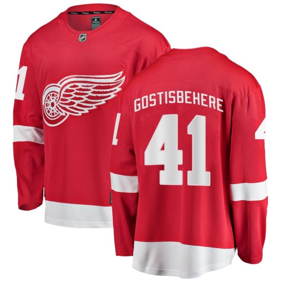 Shayne Gostisbehere Detroit Red Wings Breakaway Home Fanatics Branded Jersey - Red