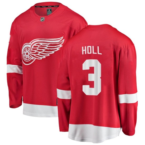 Justin Holl Detroit Red Wings Breakaway Home Fanatics Branded Jersey - Red