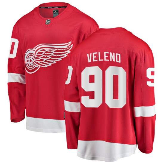 Joe Veleno Detroit Red Wings Breakaway Home Fanatics Branded Jersey - Red