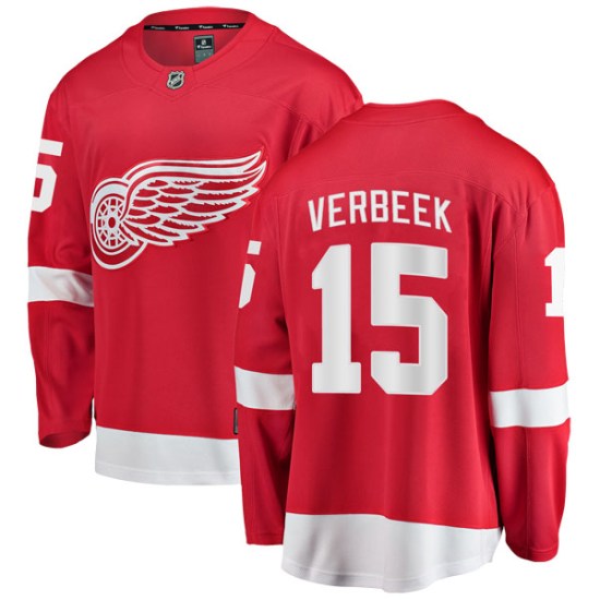 Pat Verbeek Detroit Red Wings Breakaway Home Fanatics Branded Jersey - Red
