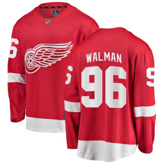 Jake Walman Detroit Red Wings Breakaway Home Fanatics Branded Jersey - Red