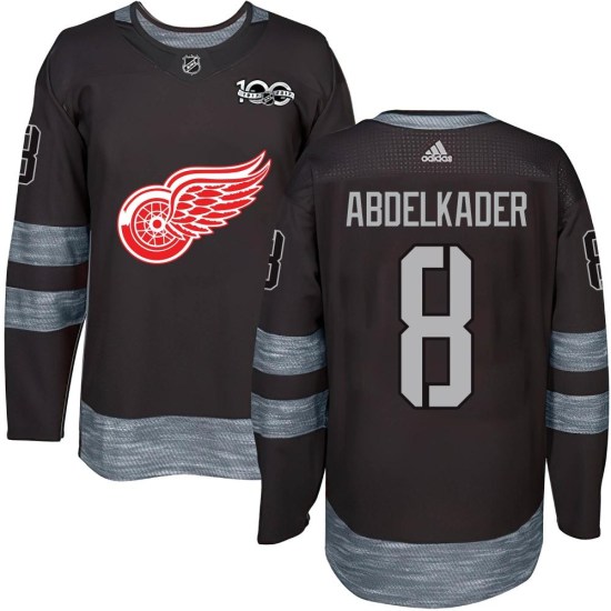 Justin Abdelkader Detroit Red Wings Youth Authentic 1917-2017 100th Anniversary Jersey - Black