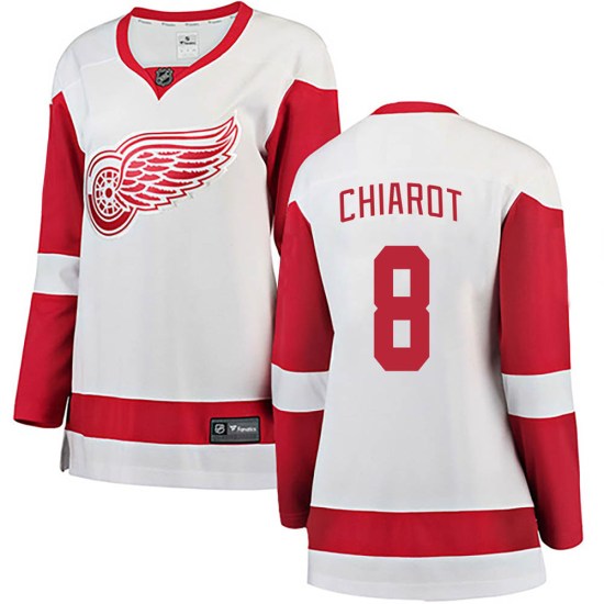 Ben Chiarot Detroit Red Wings Women's Breakaway Away Fanatics Branded Jersey - White