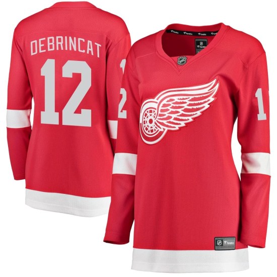 Alex DeBrincat Detroit Red Wings Women's Breakaway Home Fanatics Branded Jersey - Red