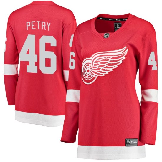 Jeff Petry Detroit Red Wings Women's Breakaway Home Fanatics Branded Jersey - Red