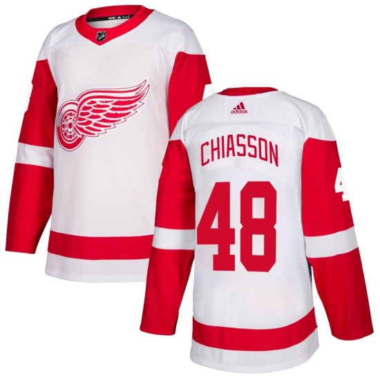 Alex Chiasson Detroit Red Wings Youth Authentic Adidas Jersey - White