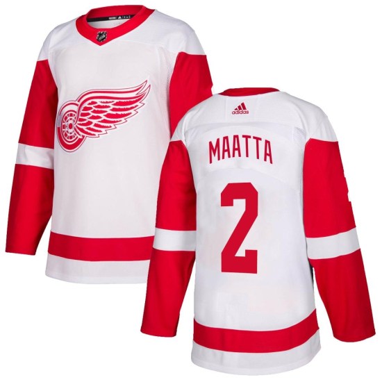 Olli Maatta Detroit Red Wings Youth Authentic Adidas Jersey - White