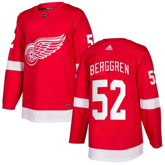 Jonatan Berggren Detroit Red Wings Youth Authentic Home Adidas Jersey - Red