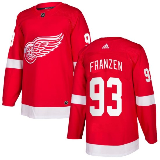Johan Franzen Detroit Red Wings Youth Authentic Home Adidas Jersey - Red