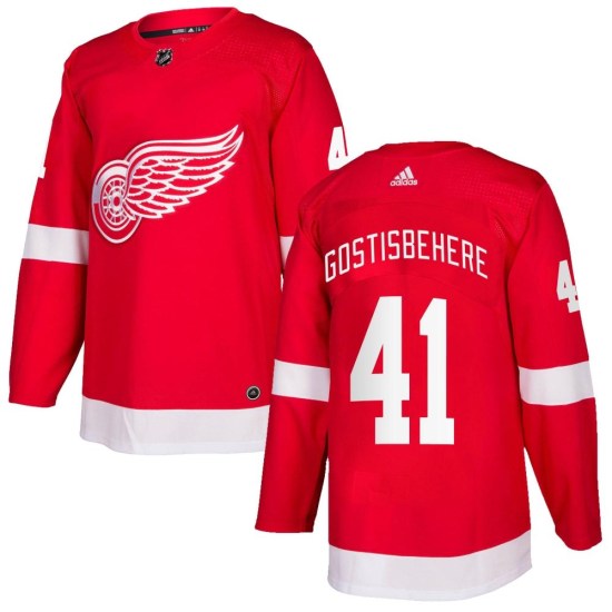 Shayne Gostisbehere Detroit Red Wings Youth Authentic Home Adidas Jersey - Red