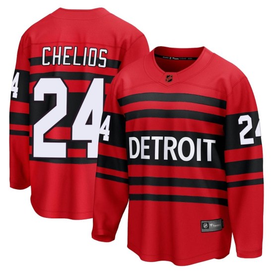 Chris Chelios Detroit Red Wings Youth Breakaway Special Edition 2.0 Fanatics Branded Jersey - Red