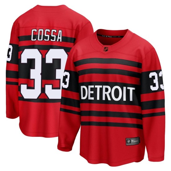 Sebastian Cossa Detroit Red Wings Youth Breakaway Special Edition 2.0 Fanatics Branded Jersey - Red