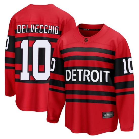 Alex Delvecchio Detroit Red Wings Youth Breakaway Special Edition 2.0 Fanatics Branded Jersey - Red