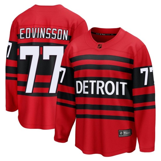 Simon Edvinsson Detroit Red Wings Youth Breakaway Special Edition 2.0 Fanatics Branded Jersey - Red