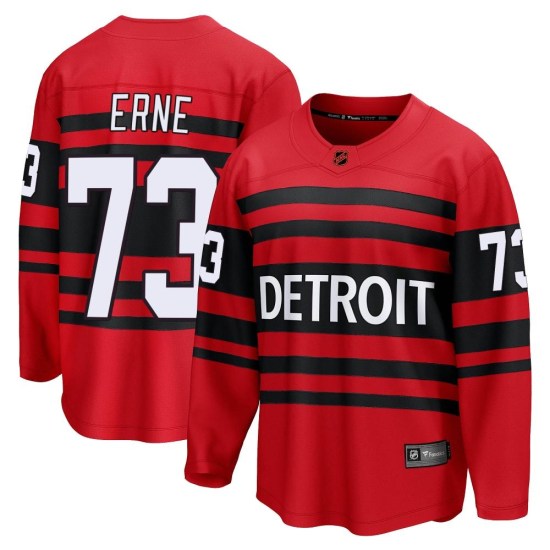 Adam Erne Detroit Red Wings Youth Breakaway Special Edition 2.0 Fanatics Branded Jersey - Red