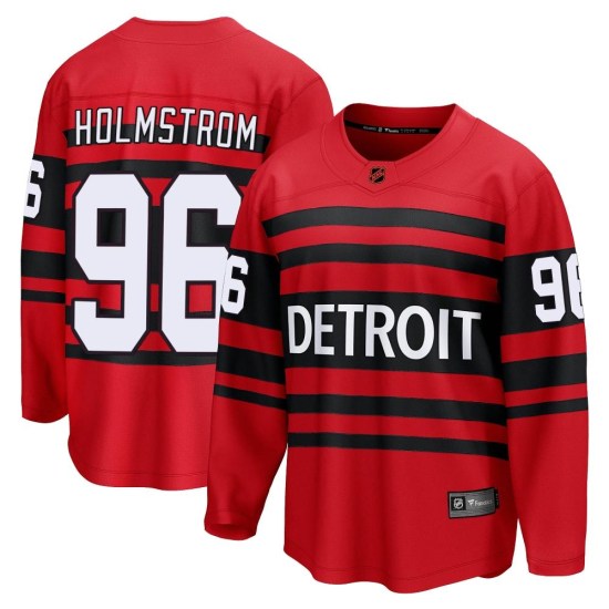 Tomas Holmstrom Detroit Red Wings Youth Breakaway Special Edition 2.0 Fanatics Branded Jersey - Red