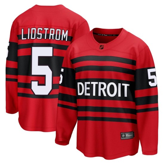 Nicklas Lidstrom Detroit Red Wings Youth Breakaway Special Edition 2.0 Fanatics Branded Jersey - Red