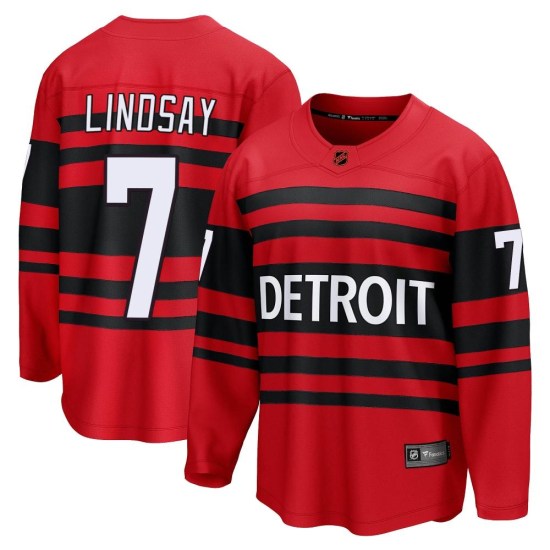Ted Lindsay Detroit Red Wings Youth Breakaway Special Edition 2.0 Fanatics Branded Jersey - Red