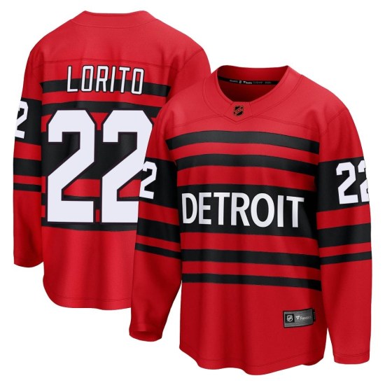 Matthew Lorito Detroit Red Wings Youth Breakaway Special Edition 2.0 Fanatics Branded Jersey - Red