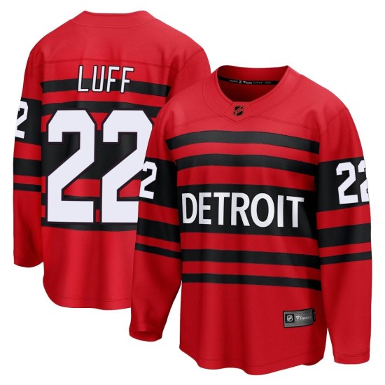 Matt Luff Detroit Red Wings Youth Breakaway Special Edition 2.0 Fanatics Branded Jersey - Red