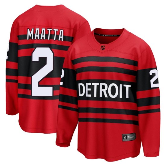 Olli Maatta Detroit Red Wings Youth Breakaway Special Edition 2.0 Fanatics Branded Jersey - Red