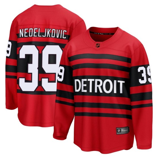 Alex Nedeljkovic Detroit Red Wings Youth Breakaway Special Edition 2.0 Fanatics Branded Jersey - Red