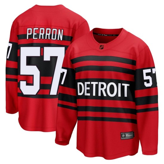 David Perron Detroit Red Wings Youth Breakaway Special Edition 2.0 Fanatics Branded Jersey - Red