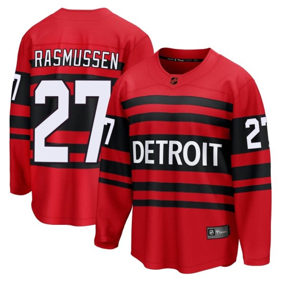 Michael Rasmussen Detroit Red Wings Youth Breakaway Special Edition 2.0 Fanatics Branded Jersey - Red