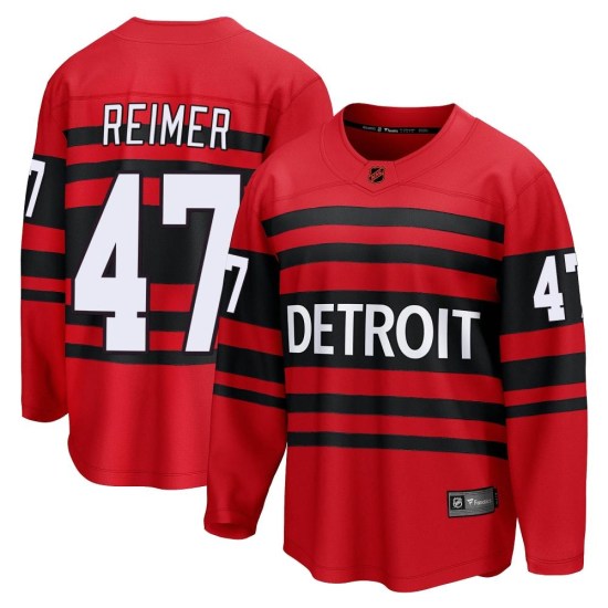 James Reimer Detroit Red Wings Youth Breakaway Special Edition 2.0 Fanatics Branded Jersey - Red