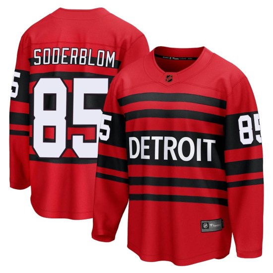 Elmer Soderblom Detroit Red Wings Youth Breakaway Special Edition 2.0 Fanatics Branded Jersey - Red