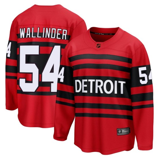 William Wallinder Detroit Red Wings Youth Breakaway Special Edition 2.0 Fanatics Branded Jersey - Red