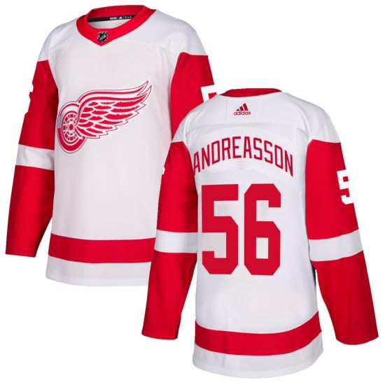 Pontus Andreasson Detroit Red Wings Authentic Adidas Jersey - White