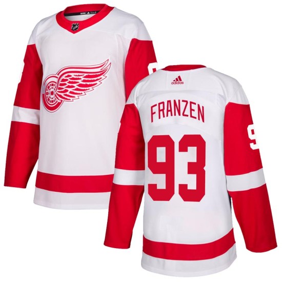 Johan Franzen Detroit Red Wings Authentic Adidas Jersey - White