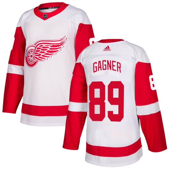 Sam Gagner Detroit Red Wings Authentic ized Adidas Jersey - White