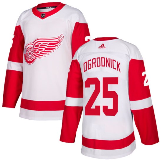 John Ogrodnick Detroit Red Wings Authentic Adidas Jersey - White